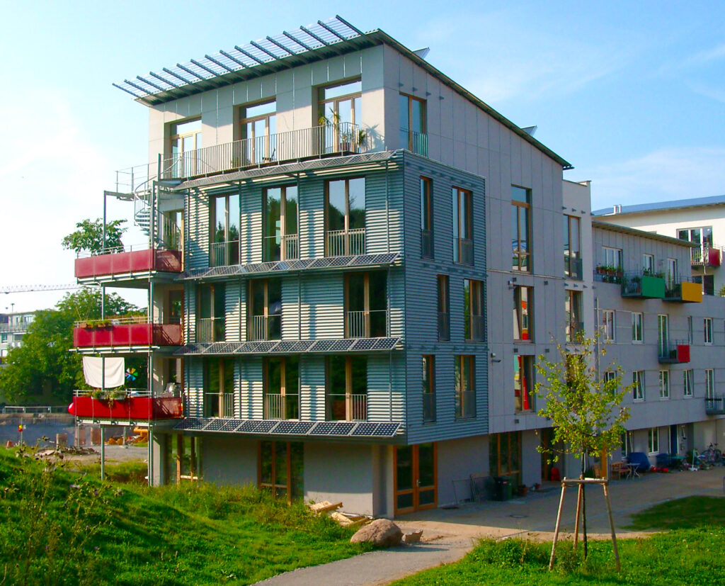 Wohn- und Geschäfts-Passivhaus